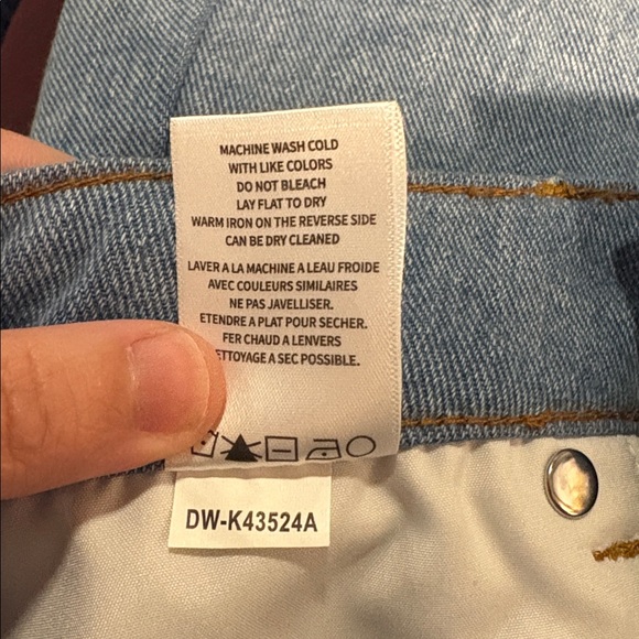 Driftwood Serena Maxi Denim Embroidered Skirt in Pink Promise SZ 28 NWT - Picture 7 of 7